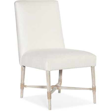 Casual Upholstered Side Chair