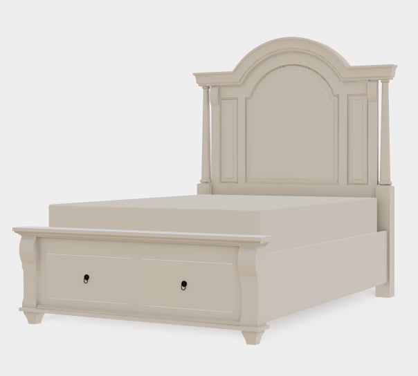 Bartlett's Island Full Drawer End