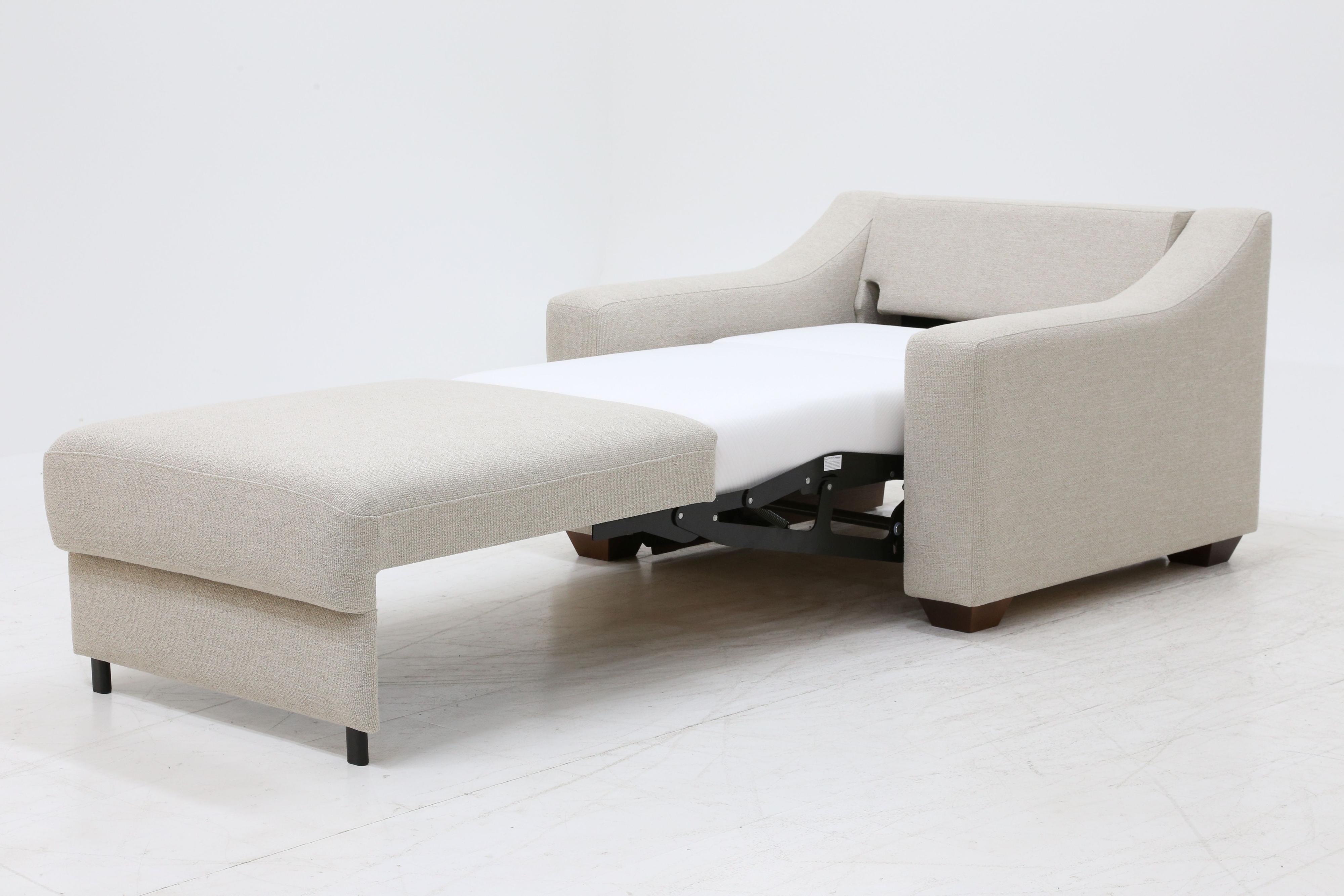 Sloping Track-Arm Chair Sleeper