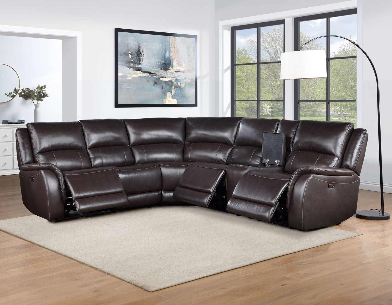 Steve Silver Alexandria Sectional Sofa