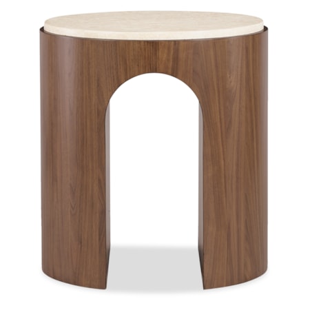 Round End Table