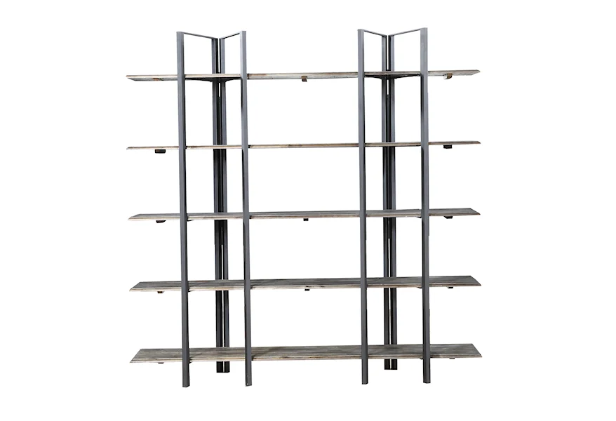 Lubbock Aspen Court Etagere by Coast2Coast Home at Crowley Furniture & Mattress