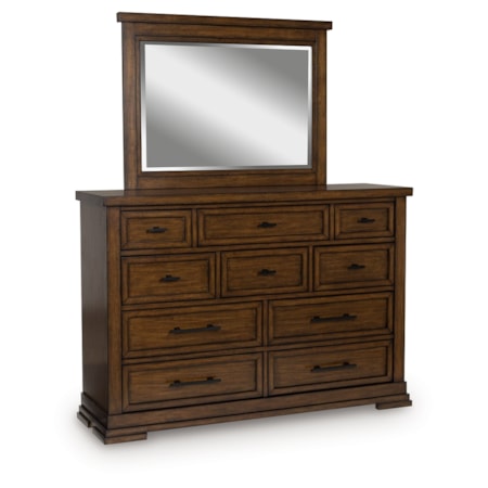 Dresser And Mirror