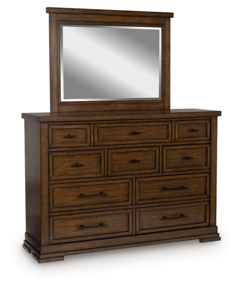 Dresser And Mirror