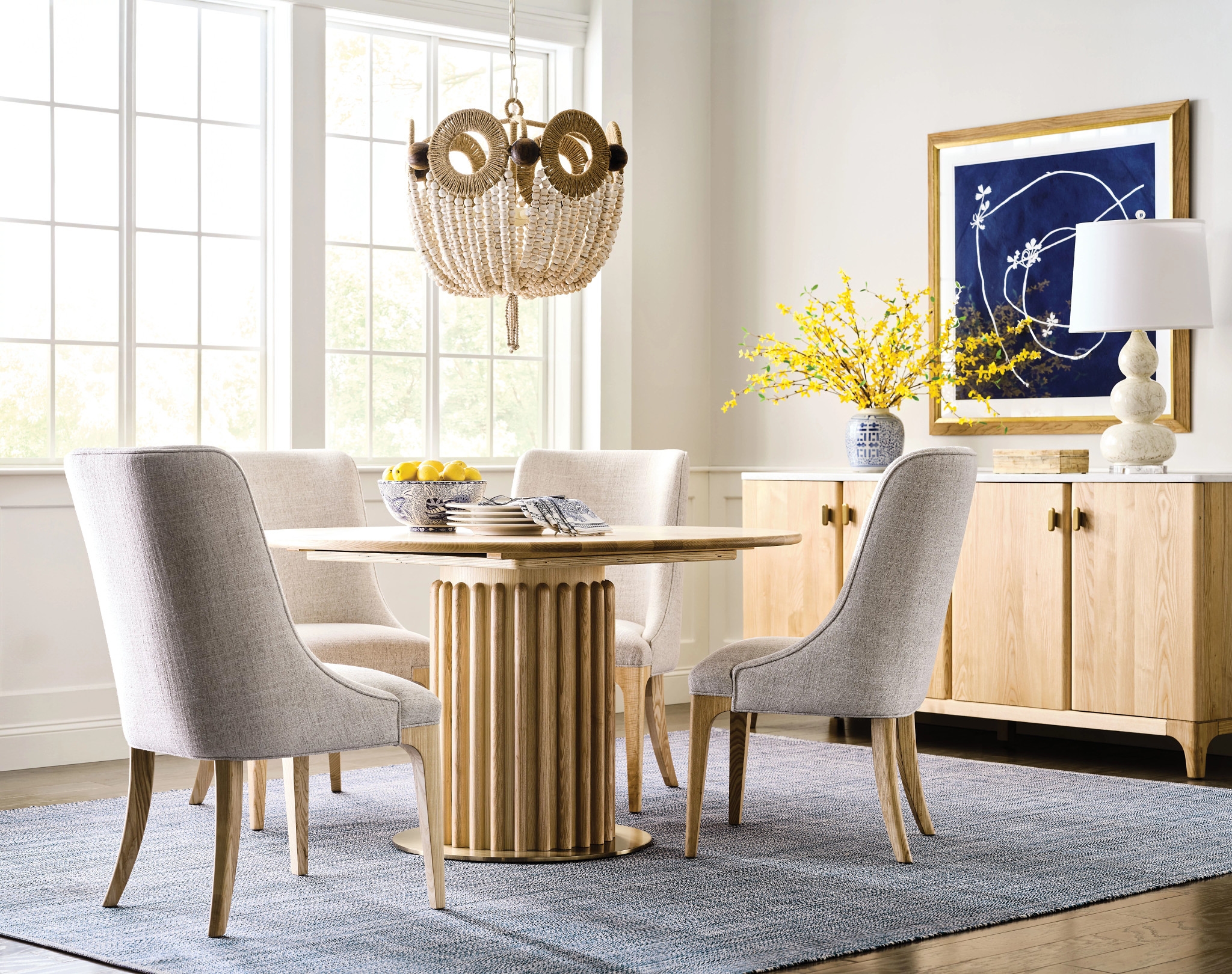 Upholstered Host Chair