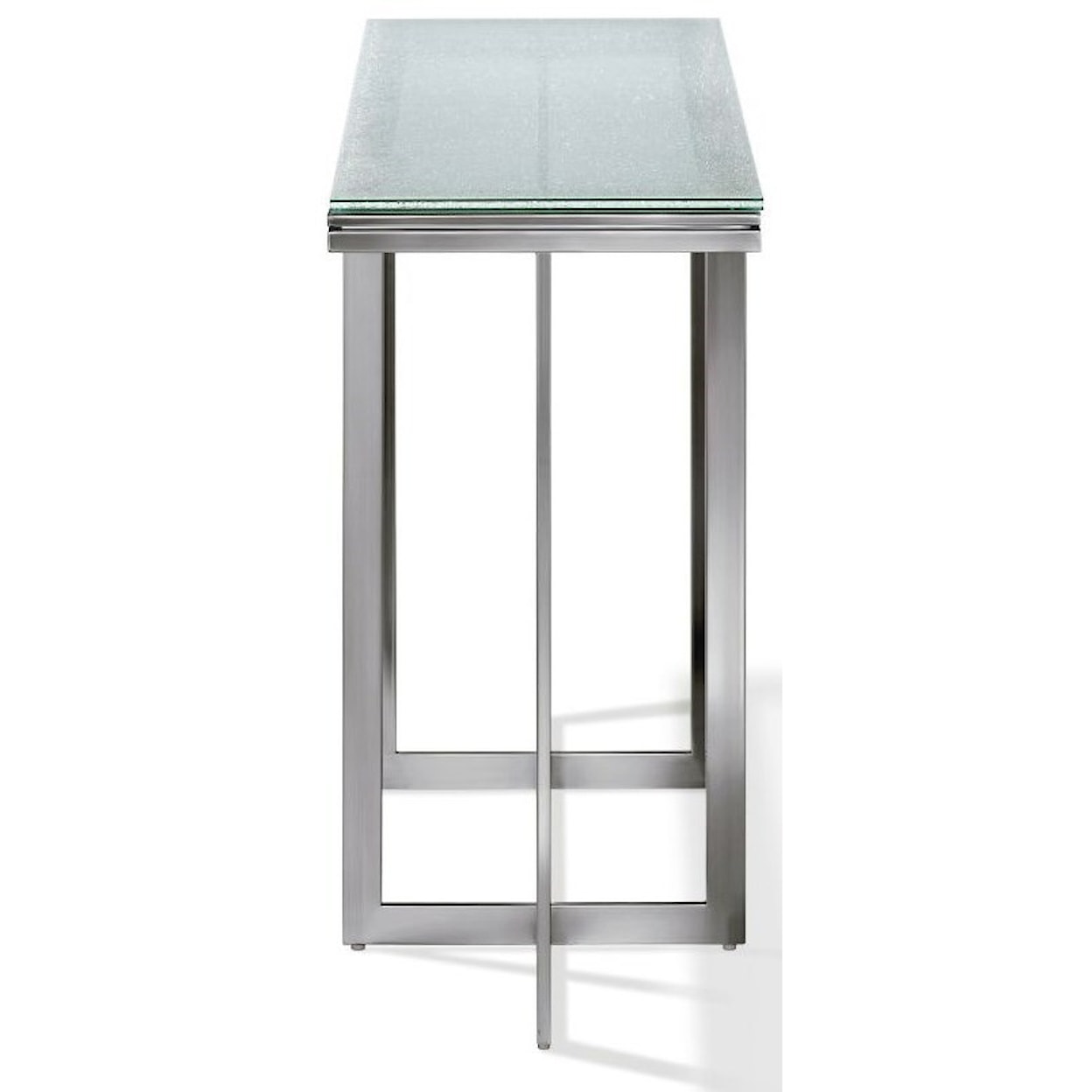 Modus International Eliza Media Console Table in Ultra White