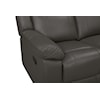 New Classic Furniture Taggart Leather Loveseat W/ Dual Recliners