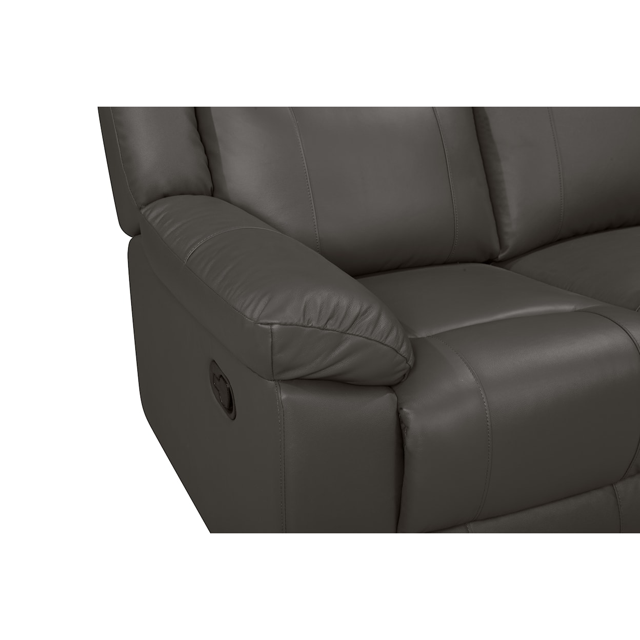 New Classic Taggart Leather Loveseat W/ Dual Recliners