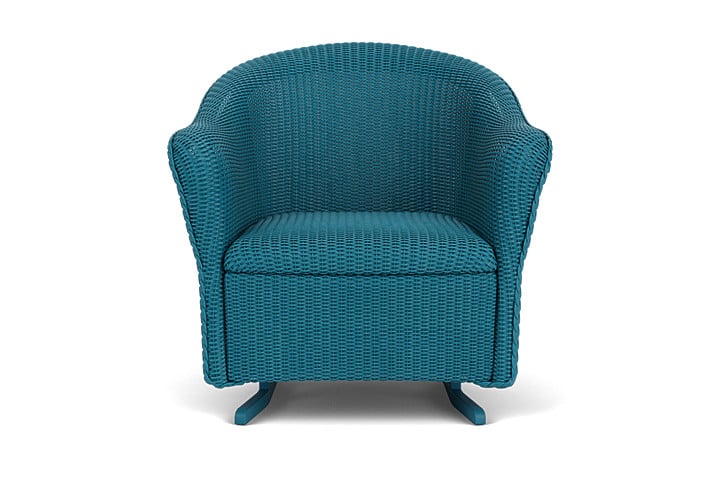 Spring Rocker With Padded Seat