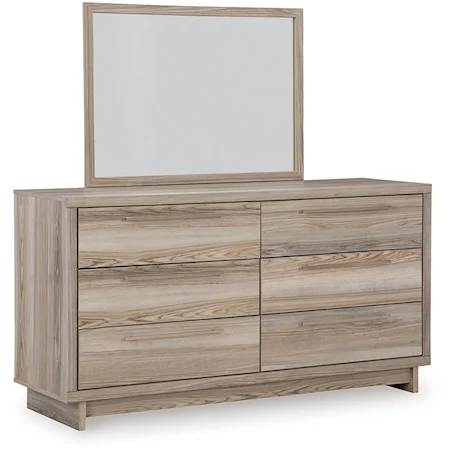 Dresser with Landscape Mirror