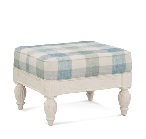 Ottoman with Casual Beach Style