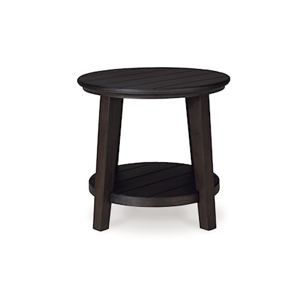 Round End Table