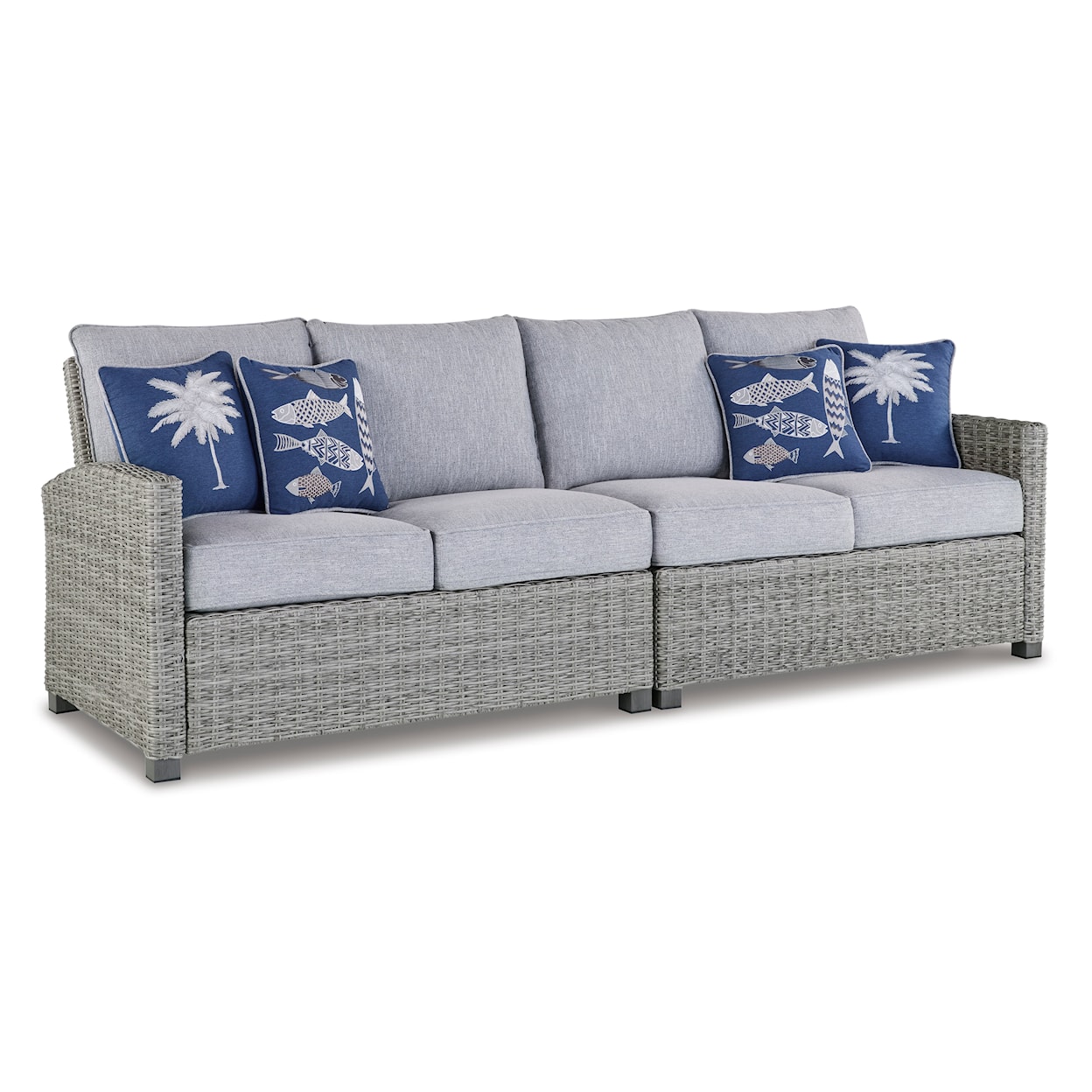 Ashley Signature Design Naples Beach Outdoor Sofa