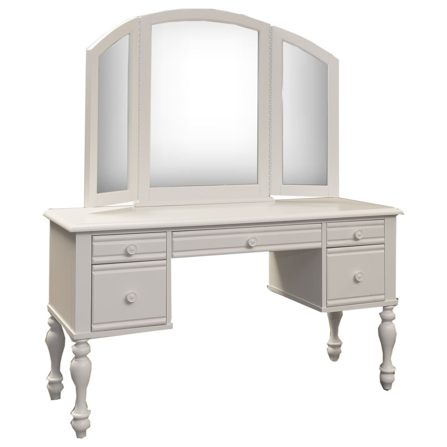 Vanity and Mirror Set