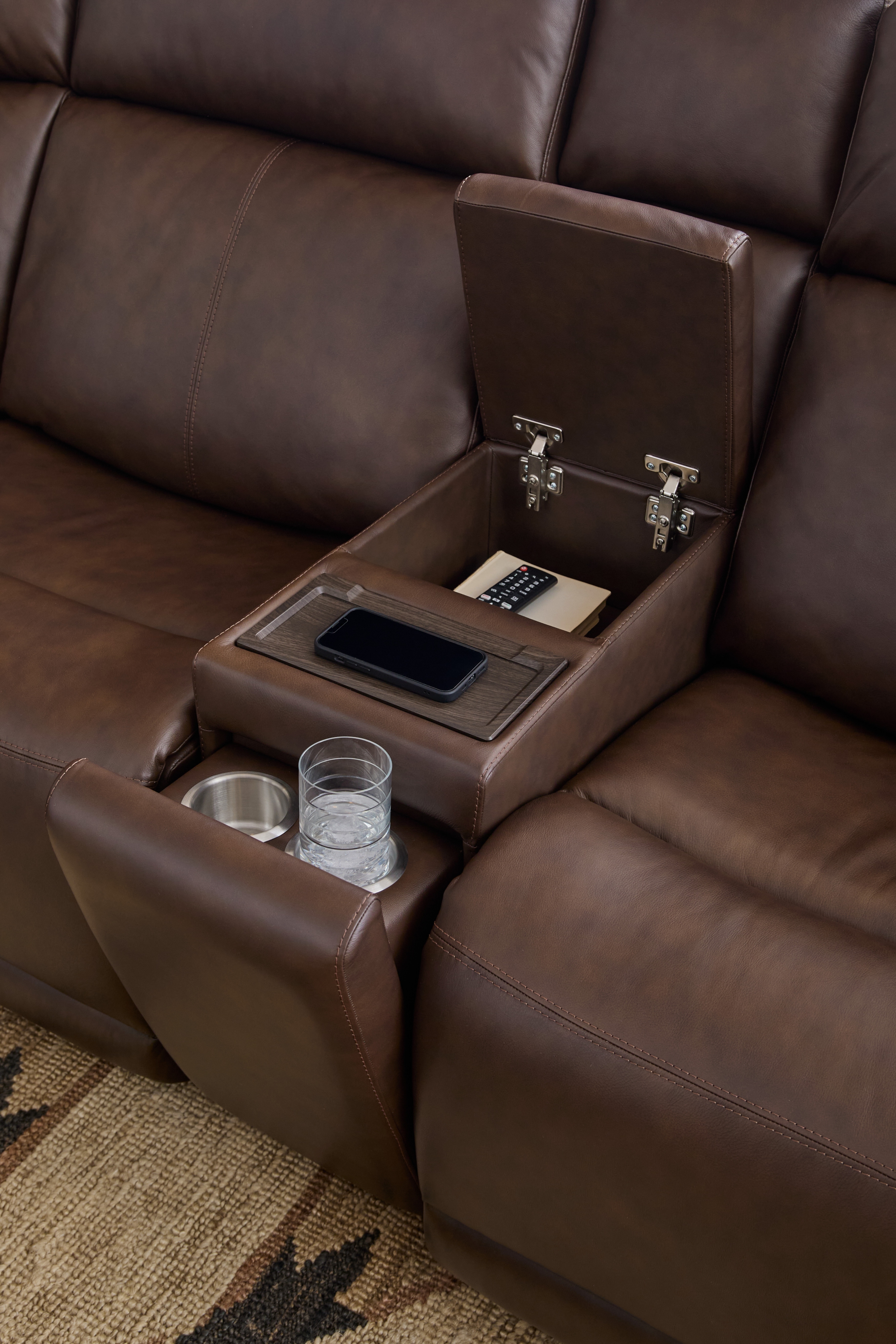 Flexsteel Alister 6-Piece Power Gliding Sectional Sofa