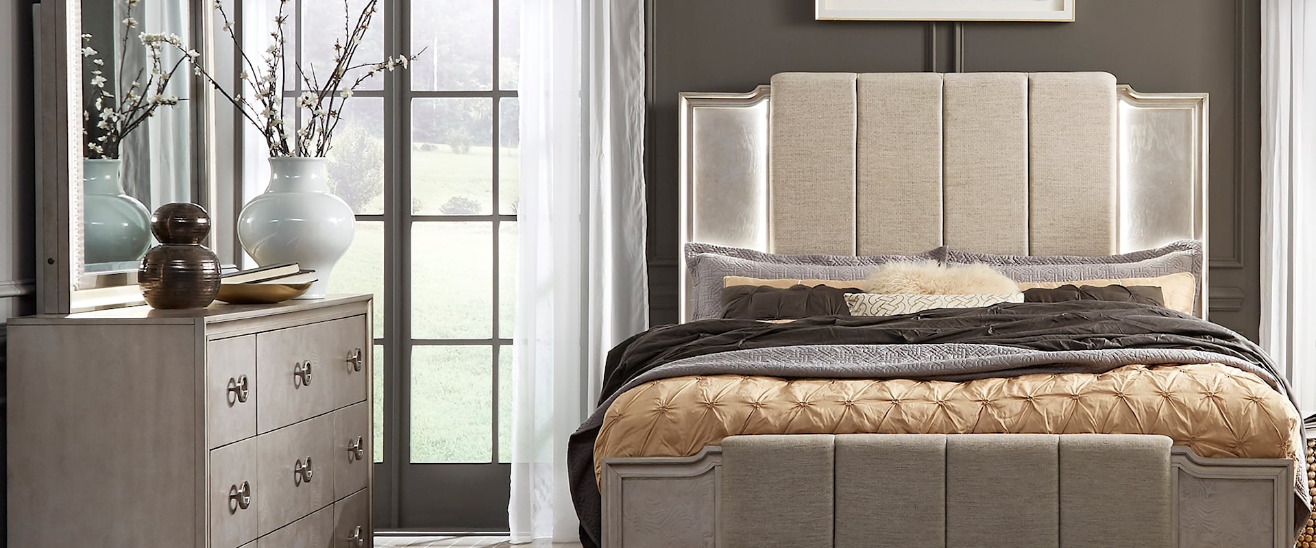 Contemporary Queen 3-Piece Bedroom Set