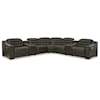 Signature Design by Ashley Center Line Reclining Sectional
