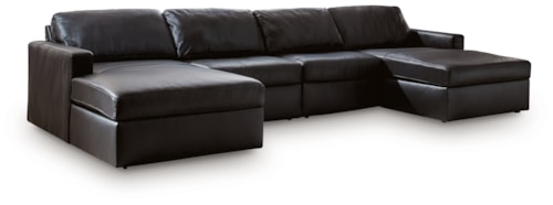 4-Piece Double Chaise Sectional