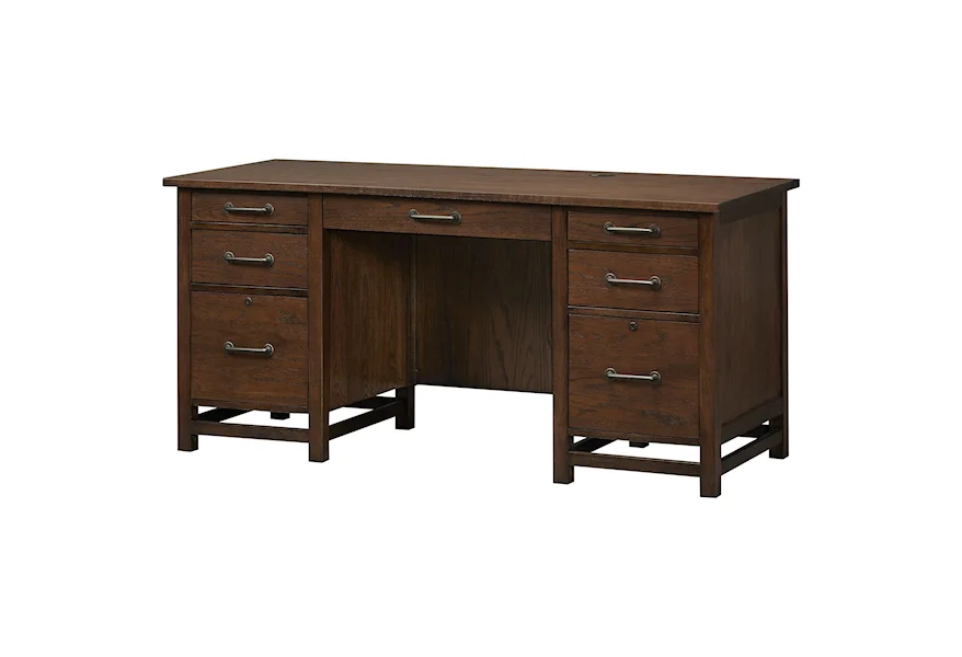 Kentwood 66" Flat Top Desk by Winners Only at Sheely's Furniture & Appliance