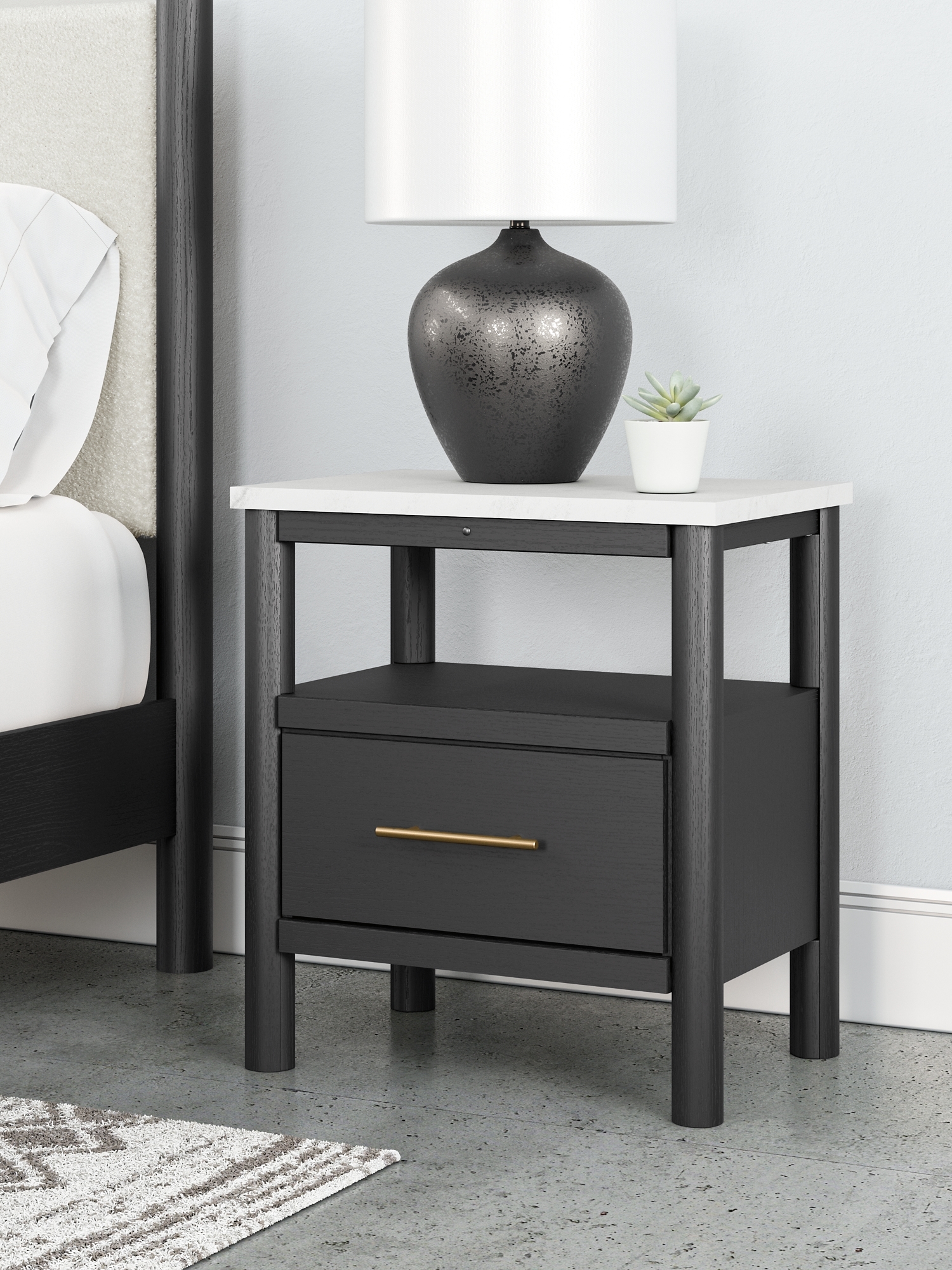 Signature Design by Ashley Cadmori 1-Drawer Nightstand