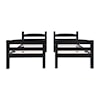 Powell Levi Levi Bunk Bed - Black