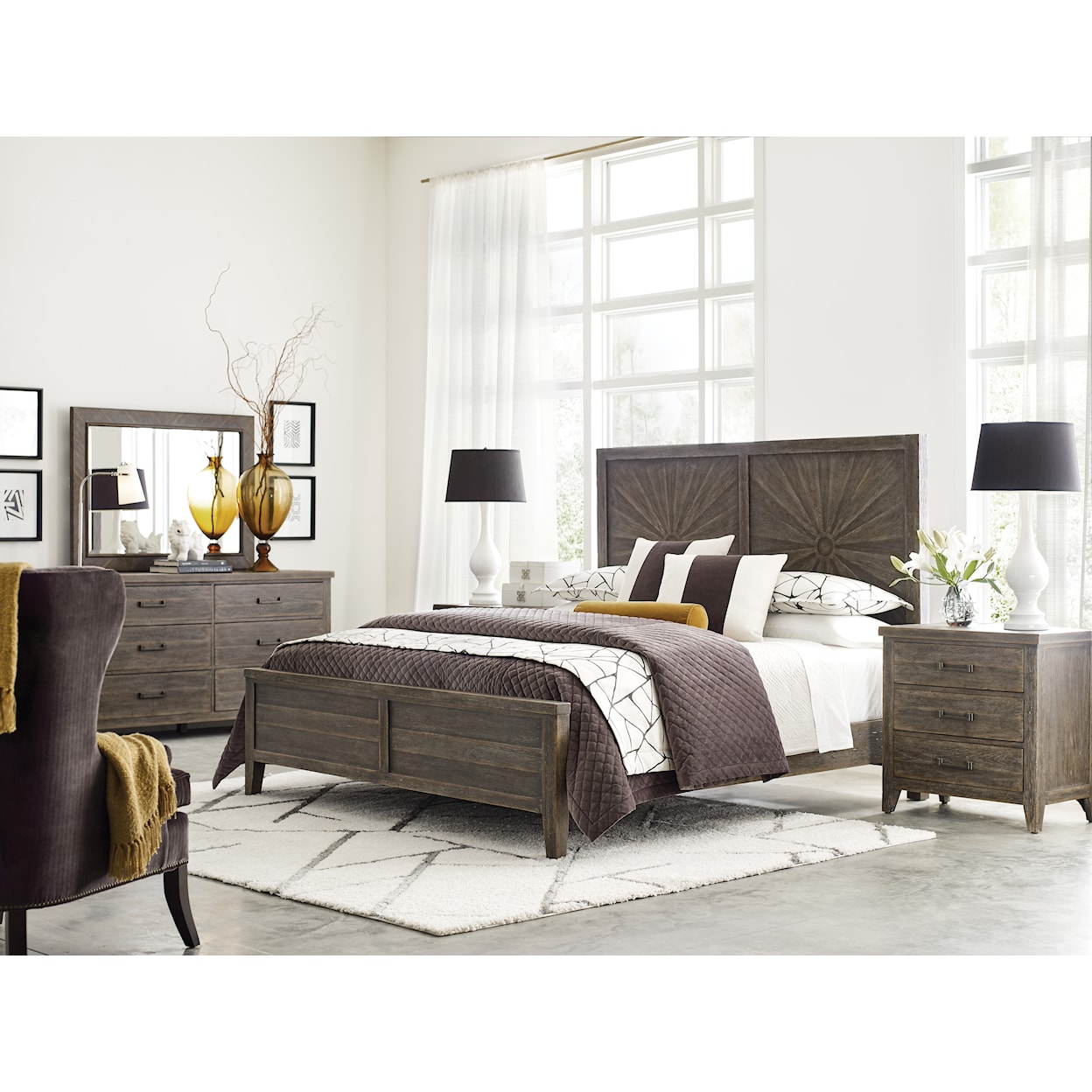 American Drew Emporium California King Bedroom Group