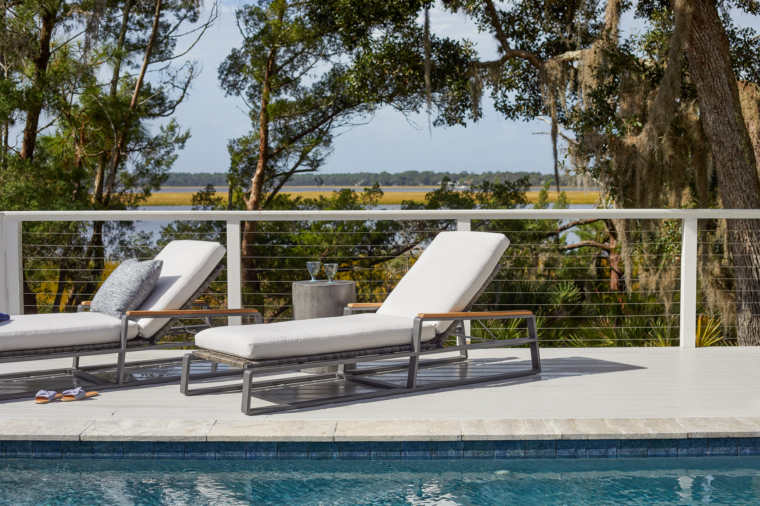 Universal Special Order San Clemente Chaise Lounge