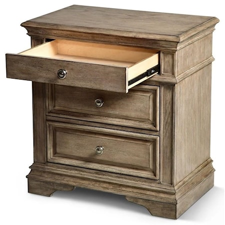 3-Drawer Nightstand