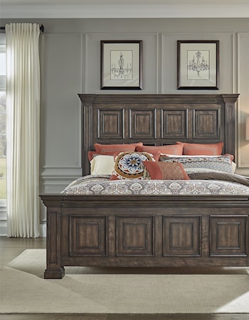 Queen Panel Bed