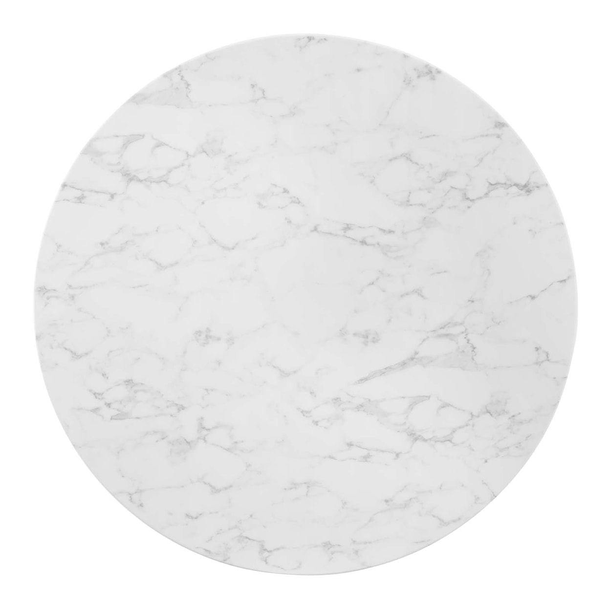 Modway Zinque 47" Marble Dining Table