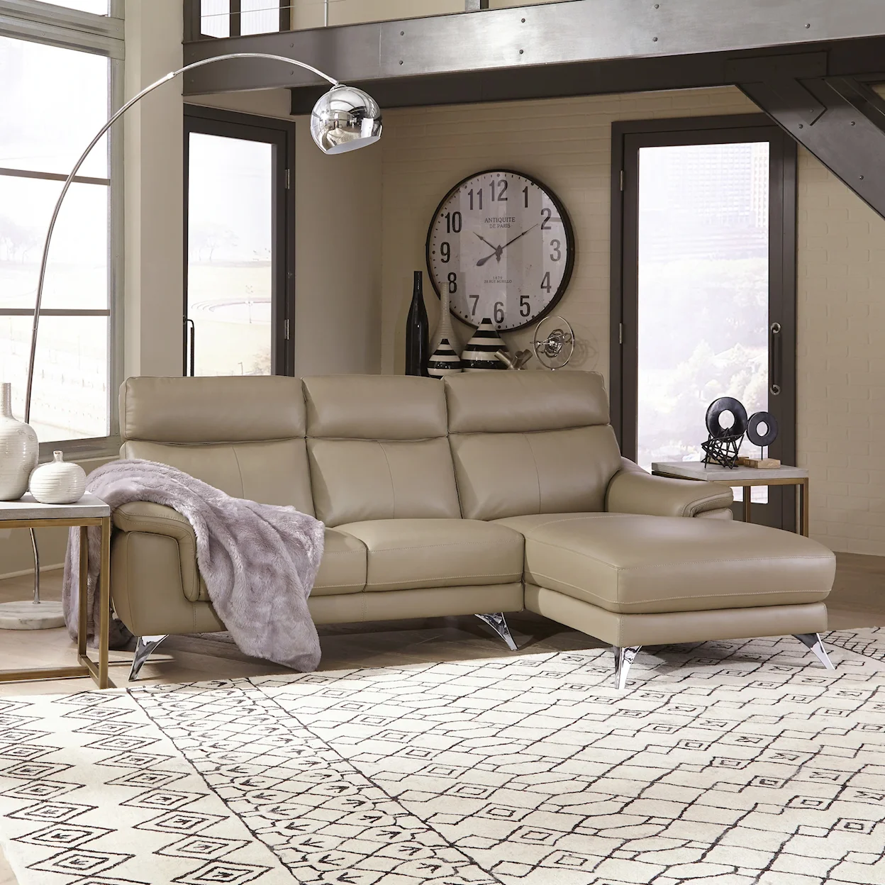 homestyles Moderno Chaise Sofa