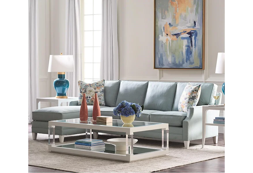 Personal Design Series Customizable Bristol 2-Piece Chaise Sofa by Lexington at Z & R Furniture