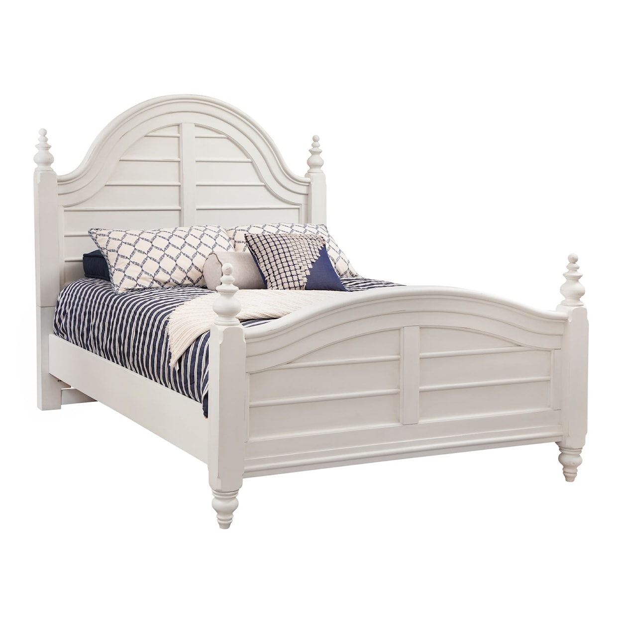 American Woodcrafters Rodanthe King Panel Bed