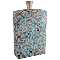 Azul Mosaic Vase Tall