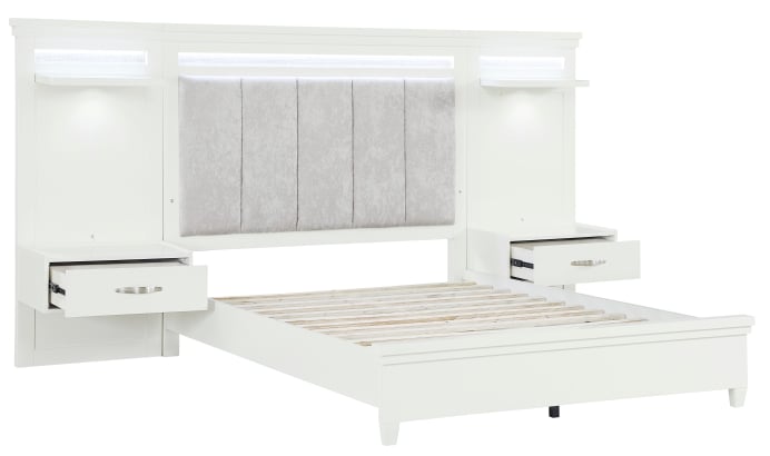 3-Piece Queen Wall Bed