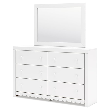 Dresser And Mirror