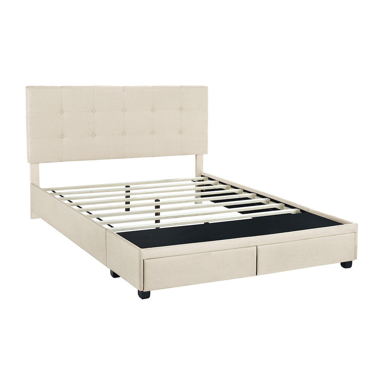 Accentrics Home Fashion Beds Queen Upholstered Bed