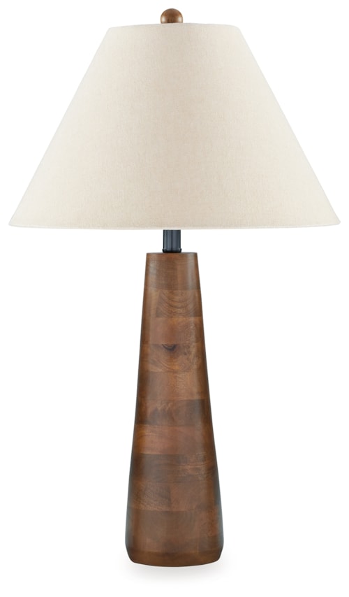 Wood Table Lamp