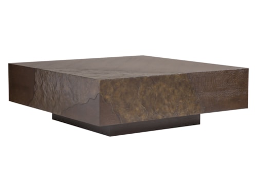 Contemporary Square Cocktail Table
