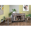 IFD International Furniture Direct Loft Kitchen Island