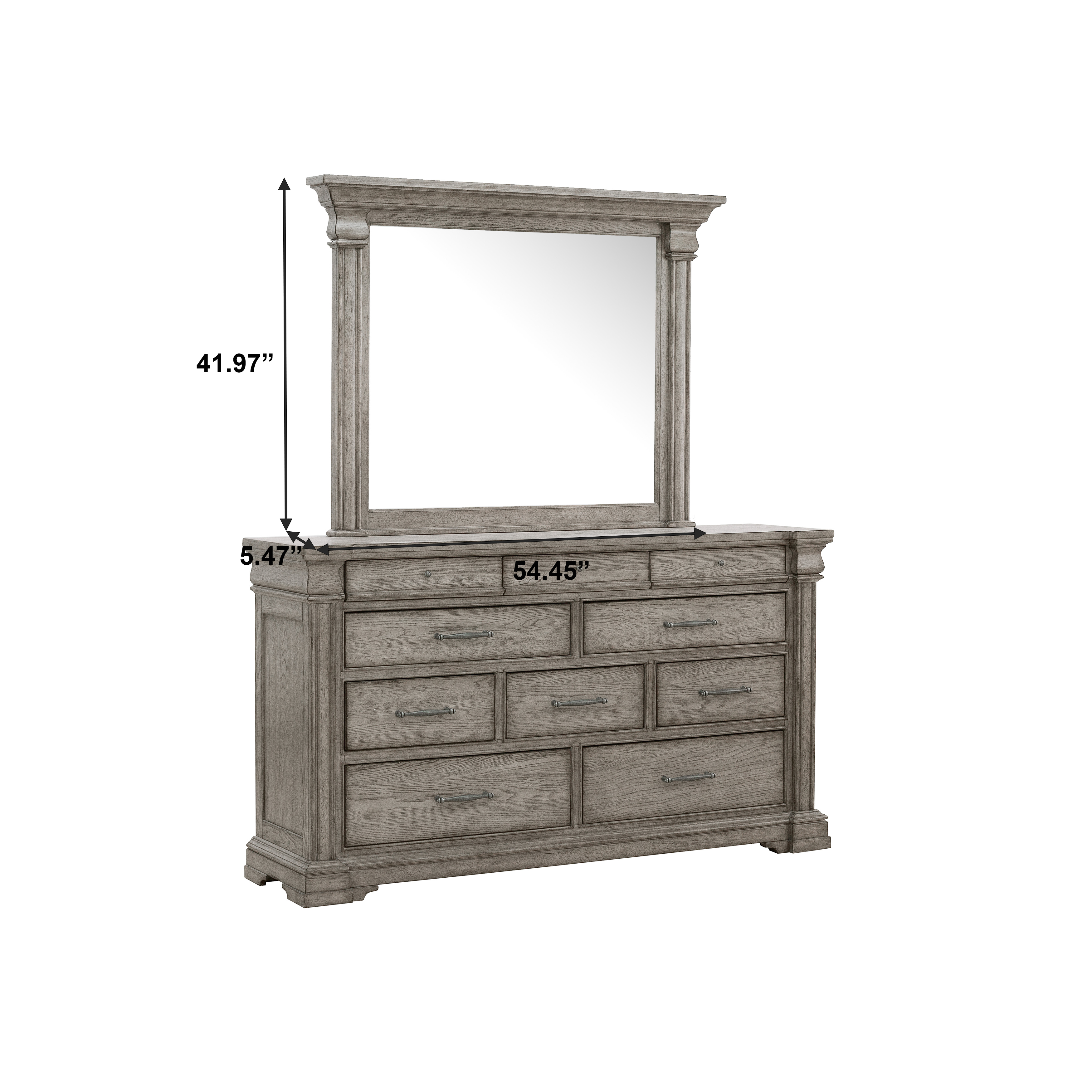 Pulaski Furniture Madison Ridge Dresser Mirror