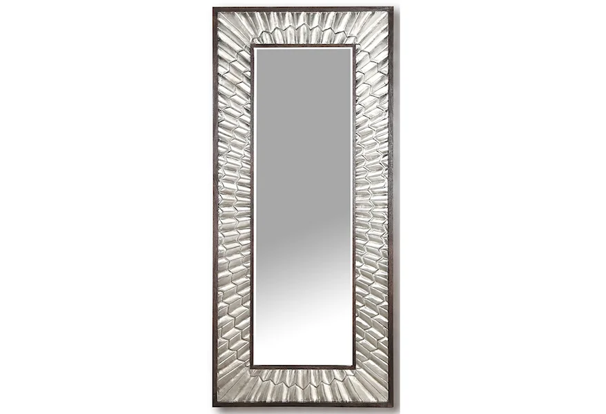 Crossings Palace Floor Mirror by Paramount Furniture at Reeds Furniture