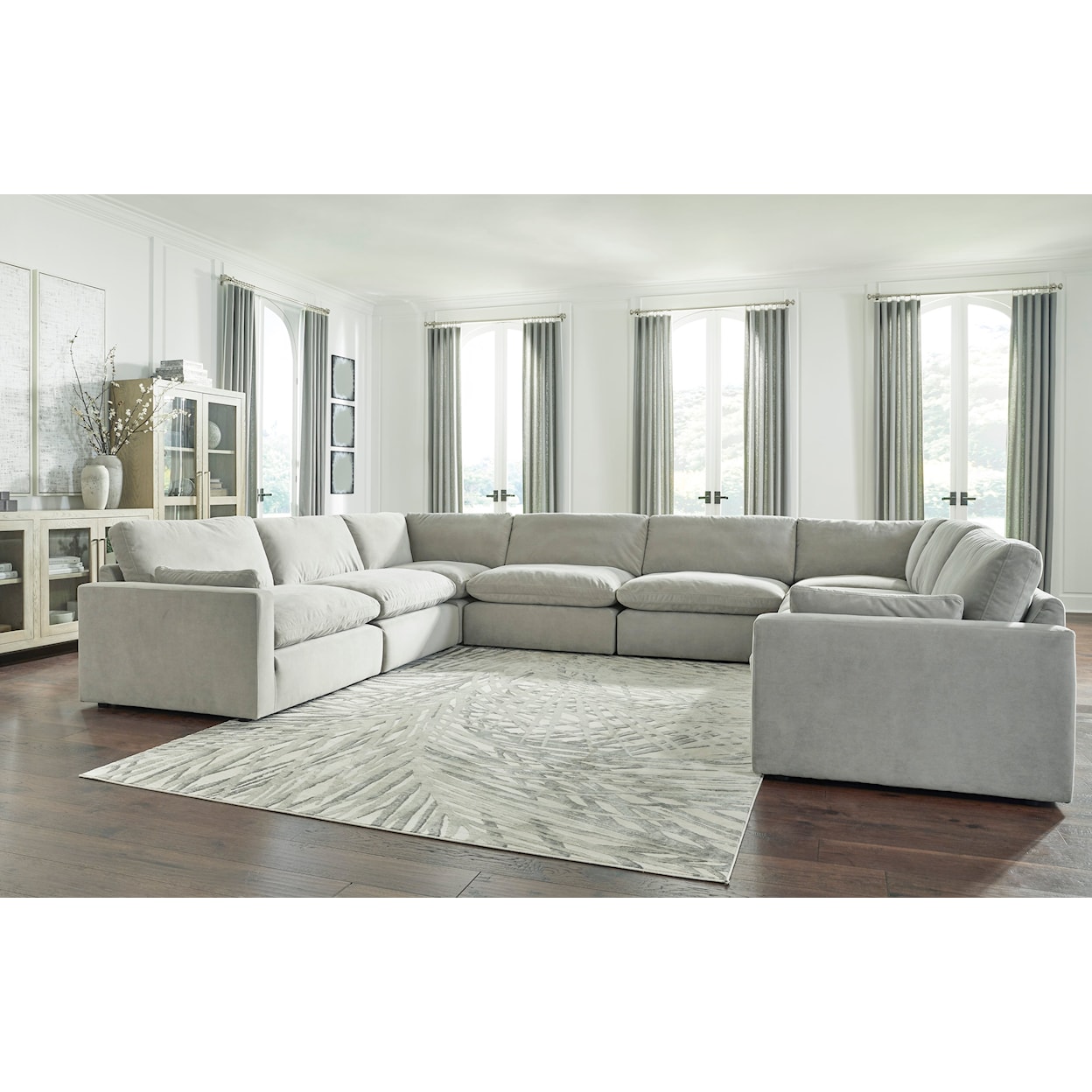 Benchcraft Sophie 8-Piece Sectional