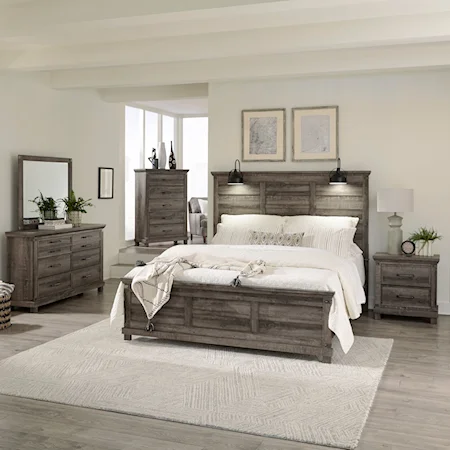 Modern Farmhouse 5-Piece Queen Bedroom Set