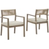 Ashley Signature Design Aria Plains 5-Piece Outdoor Dining Set