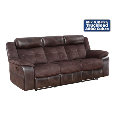 Manual Reclining Sofa