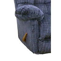 Plush Pillow Top Arms and Exterior Handle Release. 