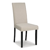 Parsons Dining Chair in Beige Fabric