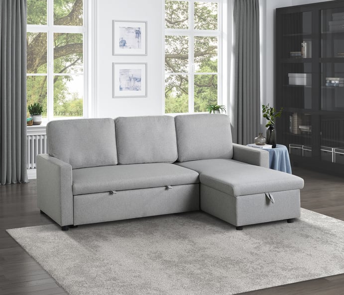 Homelegance Brandolyn 2-Piece Reversible Sectional