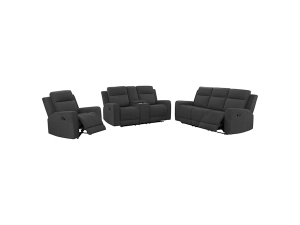 3-piece Reclining Sofa Set